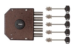 Эльбор 1.06.51.5.5 Гранит б/о Замок накладной тяж (10)