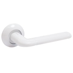 АЛЛЮР АРТ &quot;ПОЛО&quot; W (15110) матовый белый С НАКЛАДКОЙ Комплект ручек (20)