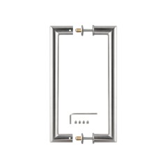 Ручка-скоба PULL.PH25/300.23 INOX 304 (PH-23-25/300-INOX )