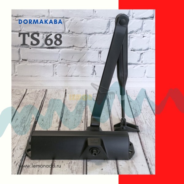 DORMA TS 68 (дверной доводчик в комплекте с рычагом)
