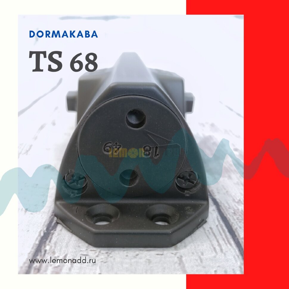 DORMA TS 68 (дверной доводчик в комплекте с рычагом)