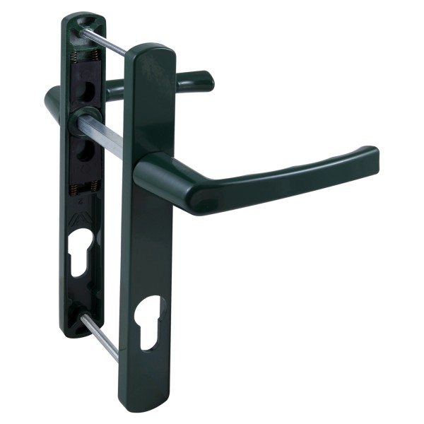 ЛДМ АГН-85.25.67-75 RAL6005 зеленый с пружин. м/о 85 "под пальчики" Комплект ручек (12,3!!!)