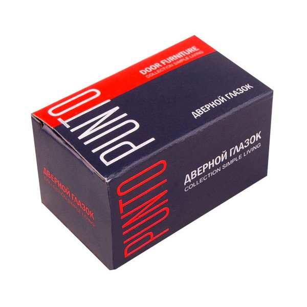 Глазок дверной, оптика пластик DV-1/60-35/P (DVP1/NEW) CP хром