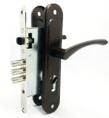 Д-град Зенит ЗВ4.009/17  ПРОФИ без Ц/М медь , м/о 55 мм Замок врезной с/руч.(15,10)