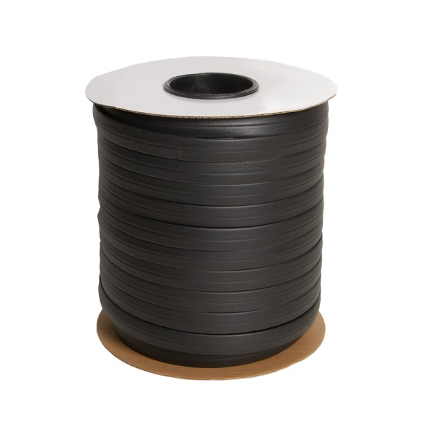 Уплотнитель без клеевой основы WADH/D-9x7,5mm, BLACK черный 100 m