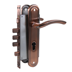 АЛЛЮР ЗВ4-0526 AC-R медь без ц/м с/руч Замок врезной тяж  (12)