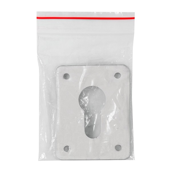 Декоративная накладка ESC083-SS (нержавейка) на цилиндр (1 пара) "1"