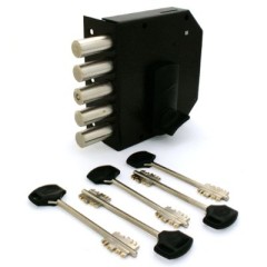 Эльбор 1.06.53.5 Гранит ключ/завертка б/о Замок накладной тяж (10)