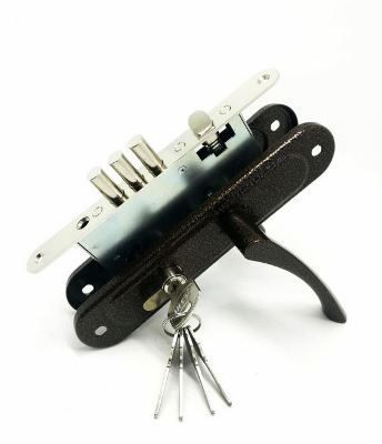 Д-град Зенит ЗВ4.009/17 медь, м/о 55 мм 4кл. Замок врезной с/руч. (10)