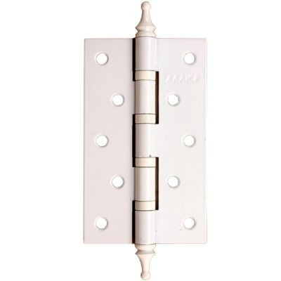 АЛЛЮР 2553 4BB-CHP WW 4 подш.,коронка белая 127х76 Петля дверная 2 шт (50,10)