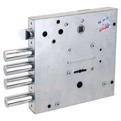 Рязань ЗВ 9-8МК4/15  ЛП8 универсал. &quot;BORDER&quot; б/о, скруг. планка 77743 Замок врезной тяж (6)