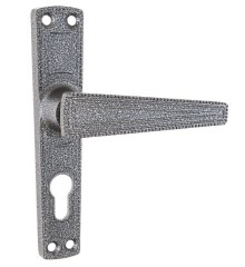 Зенит РФ1-55.01 серебро к замку ЗВ 4-3.01 Комплект ручек (20)