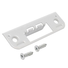 Ответная планка АЛЛЮР 045 WW белый для финских дверей (250,50)