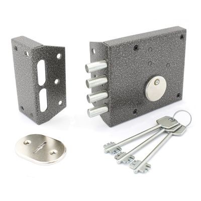 Д-град Зенит ЗН4-2 серебро Замок тяж.  (10)