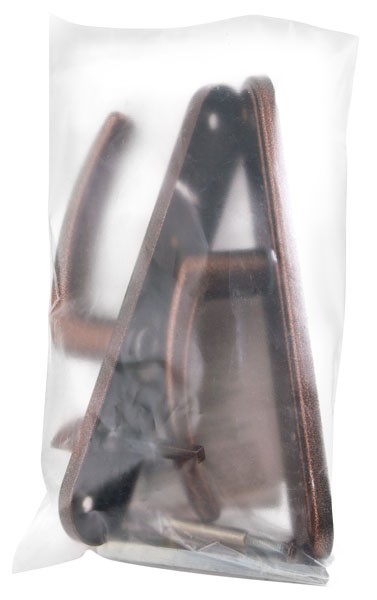 Ручка дверная 4112 Вега (антик) /124:1:90(2474)/