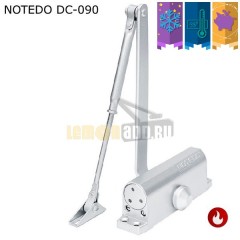 Доводчик NOTEDO DC-090 (дверной доводчик в комплекте с рычагом)
