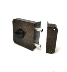 Д-град Зенит ЗН1-3-2 медь ( аналог Форт) Замок накладной (15)