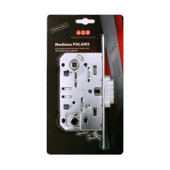Корпус замка магнит. под цил. MEDIANA POLARIS B06103.50.34.567 с отв. планк B02402.05 (мат хр)