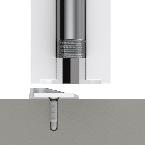 Упор дверной скрытый MAX INOX