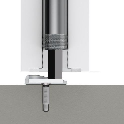 Упор дверной скрытый MAX INOX