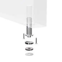 Упор дверной скрытый MAX INOX