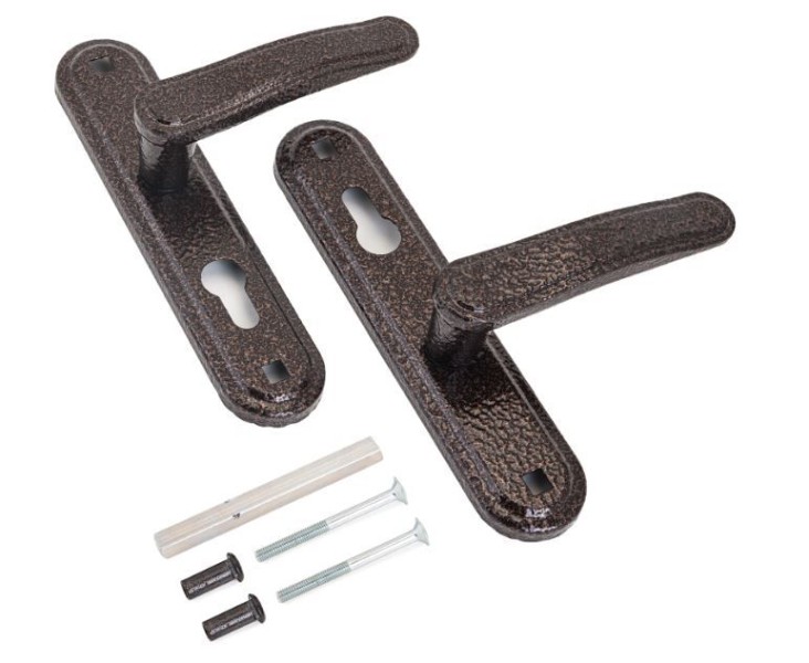 Зенит РФ1-55.03 медь к замку ЗВ 4-3.03 Комплект ручек (20)