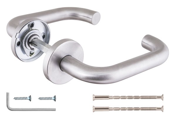 Ручка раздельная R.DSS304-0203/19 (квадрат 8х110 мм) INOX 304