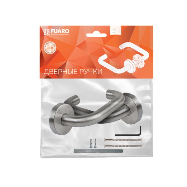 Ручка раздельная R.DSS304-0203/19 (квадрат 8х110 мм) INOX 304