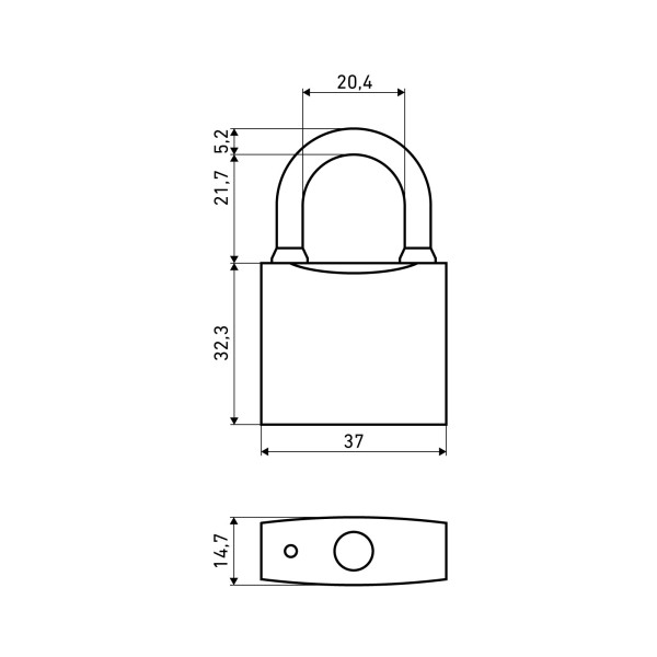 АЛЛЮР ВС1Ч-340 d5мм полимер 5кл. Замок навесной (144,12!!!)