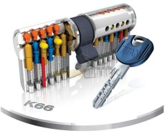 Цилиндр TITAN K66 ключ-ключ