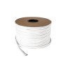 Уплотнитель самоклеящийся ADH/D-14x12mm, WHITE белый 120m