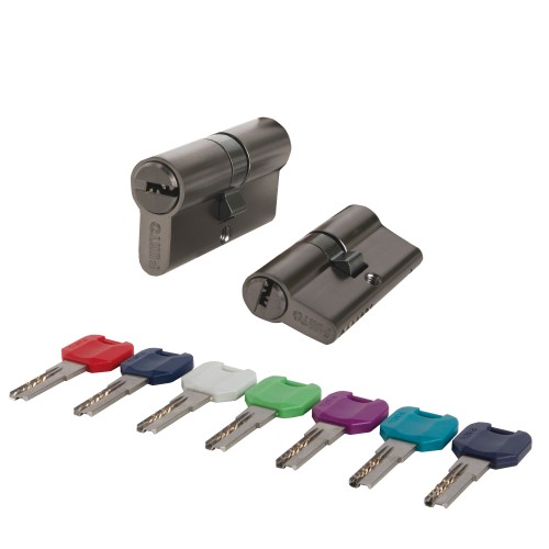 Цилиндровый механизм MaxPro7000Key70mm(30+10+30) GR графит 7key