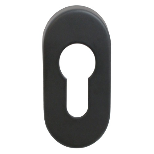Накладка для ц/м СТАНДАРТ 0900 SS BLACK ЧЕРНАЯ INOX нержавеющая сталь (100,5)