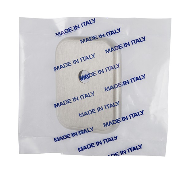 Декоративная Квадратная накладка на цилиндр со штоком BK-DEC SQ (ATC Protector 1) SN-3 Мат.никель