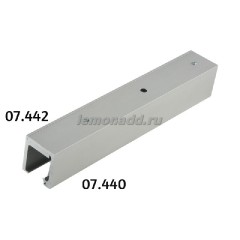 AGILE 50 угловой профиль, крепление к стене (цена за метр) (DORMA)