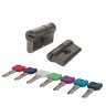 Цилиндровый механизм MaxPro7000Key 52mm (21+10+21) GR графит 7key