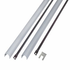 DOORLOCK DL PD900FR/R2 соединительные штанги с кожухами системы антипанка, цвет серебристый