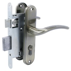 АЛЛЮР ЗВ 4-132 AB ст.бронза Замок врезной с/руч (20)