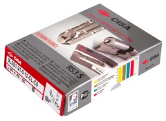 Цилиндровый механизм Cisa RS3 OL3S1-21.12 (90 мм/35+10+45), НИКЕЛЬ