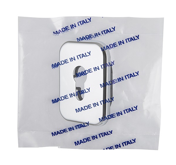 Декоративная Квадратная накладка на цилиндр ET-DEC SQ (ATC Protector 1) CP-8 Хром