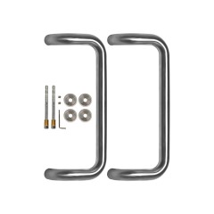 Ручка-скоба PULL.PH25/300.25 INOX 304 (PH-25-25/300-INOX)
