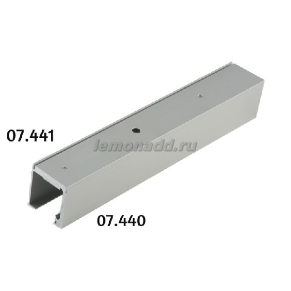 Agile 50 декоративный профиль для направляющего трека (крышка) (фото)