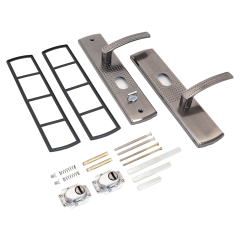 СТАНДАРТ РН-СТ222-L универс. для кит. металл. дверей левая Комплект ручек (12)