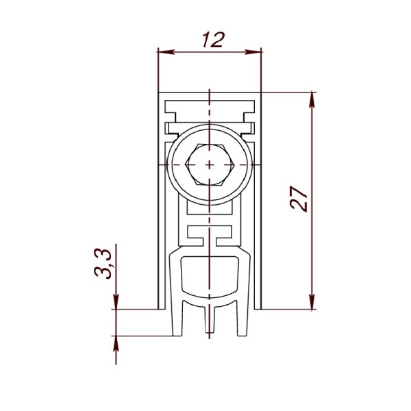 Автоматический порог EASY BLOCK U/820