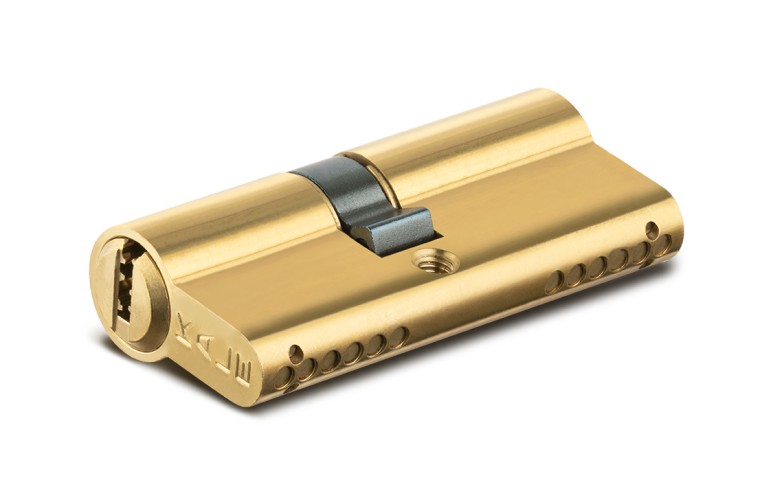 Цилиндровый механизм 164 SN/90 (30+10+50) mm латунь 5 кл.