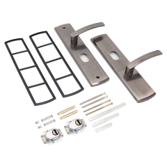 СТАНДАРТ РН-СТ222-R универс. для кит. металл. дверей правая Комплект ручек (12)