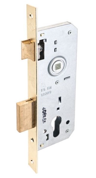 KALE 152/R 25mm W/B б/о б/накл. латунь б/мех.секр Замок врезной б/руч (30)