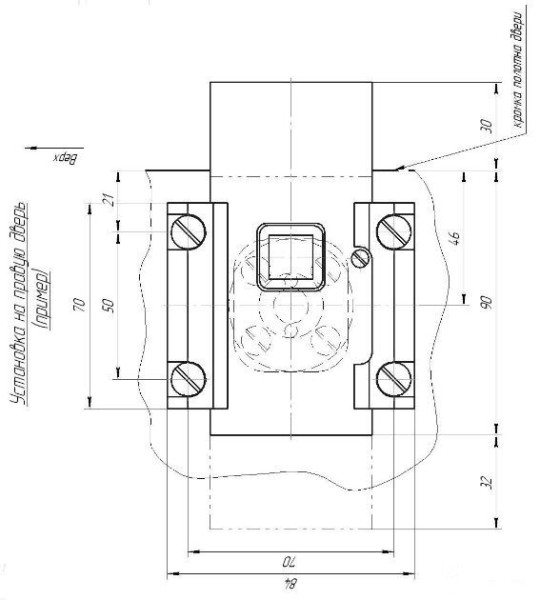 С-Пб Барьер-4КР Замок накладной (20)