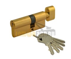 Цилиндровый механизм асимметричный ЛУВ (личина усиленная ключ-вертушка)