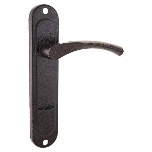 Эльбор  4.427 д/замка 1.04.27 сув. антик медь "Капля" Комплект ручек (10)